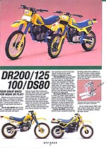 DR200 DR125 DR100 DS80